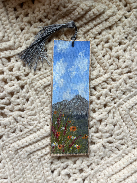Handpainted Canvas Bookmarks