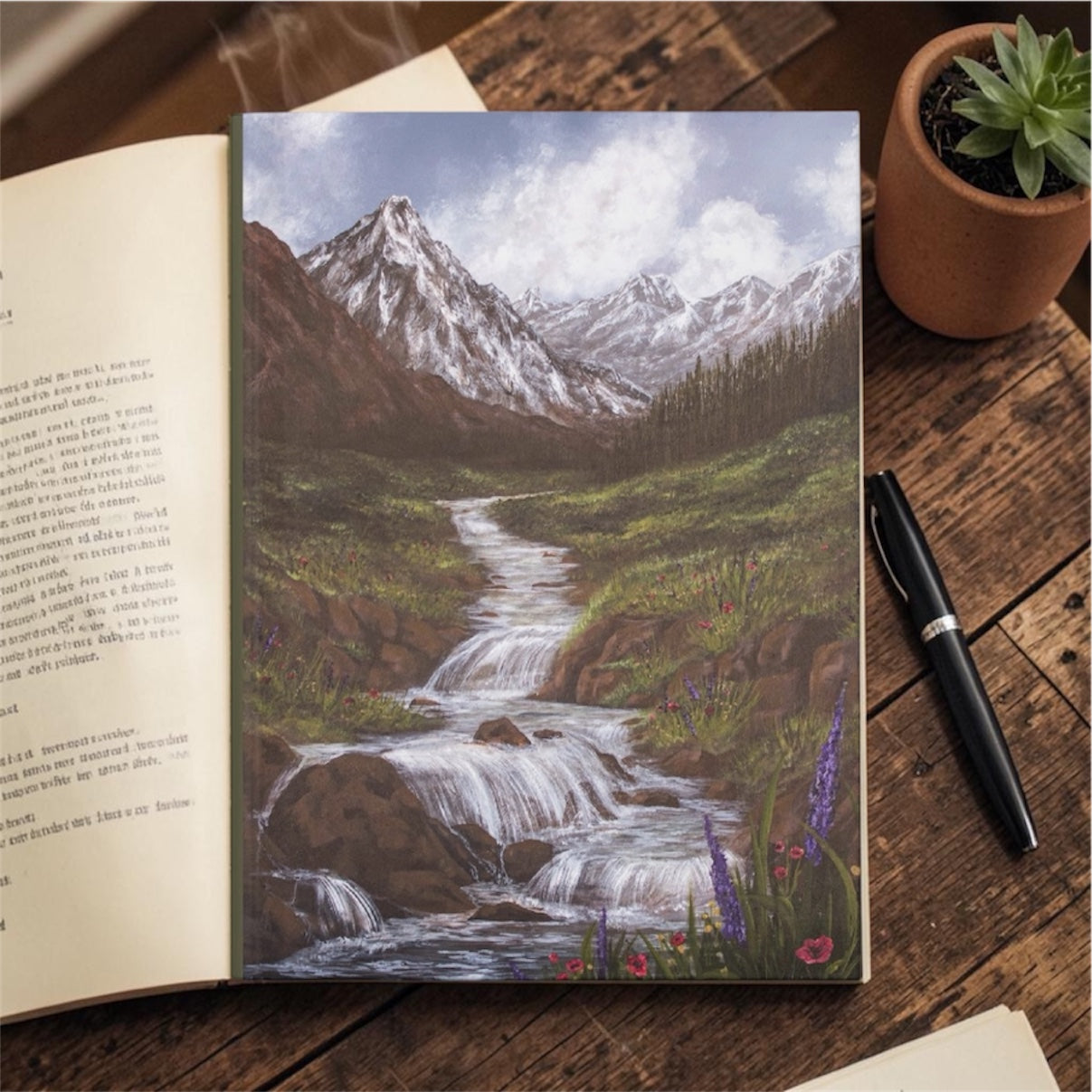 Mountain Whisper - Hardcover Journal