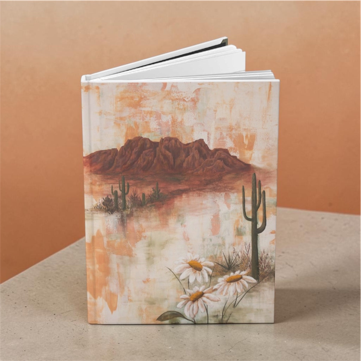 Desert Bloom - Hardcover Journal