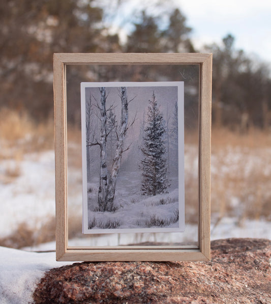 Winter Print with Frame