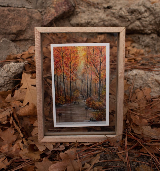 Fall Print with Frame